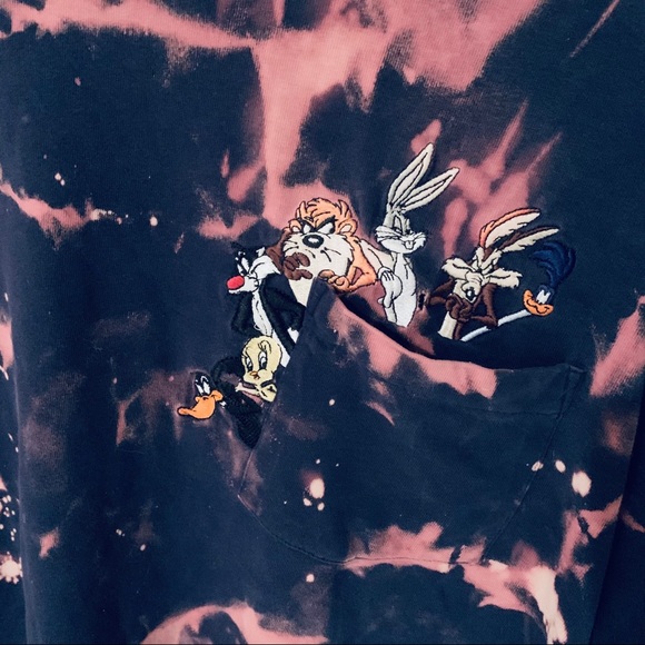 Warner Brothers Studio Store Tye Dye Tee Shirt - Picture 6 of 8